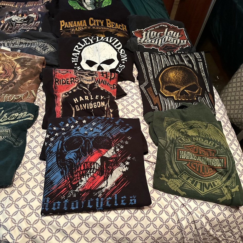 Harley Davidson T Shirts XL
